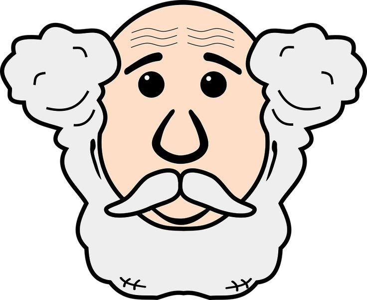 Нарисовать лицо Деда