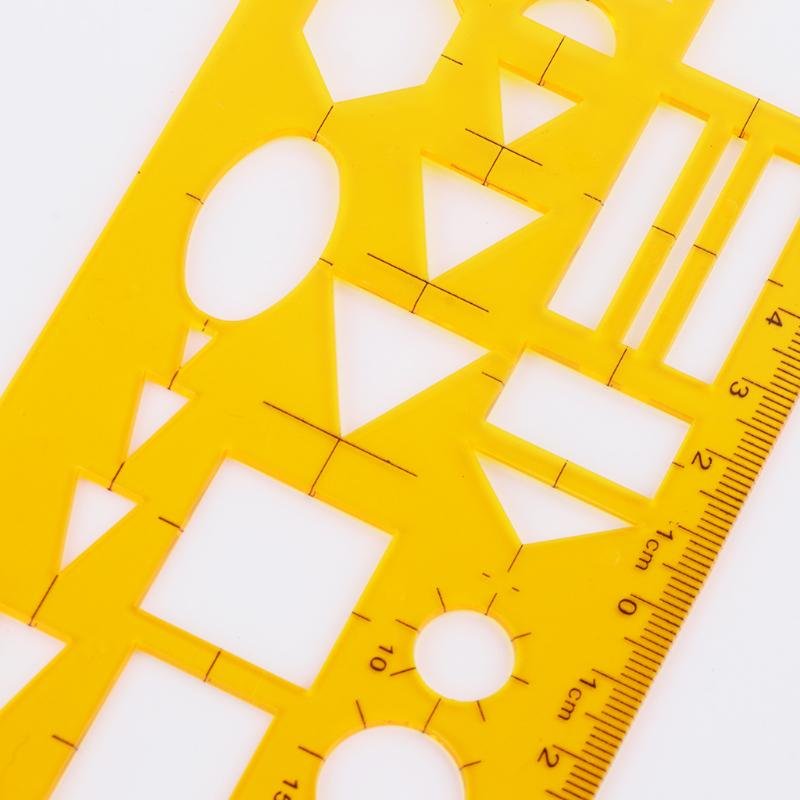 Трафаретные линейки для черчения