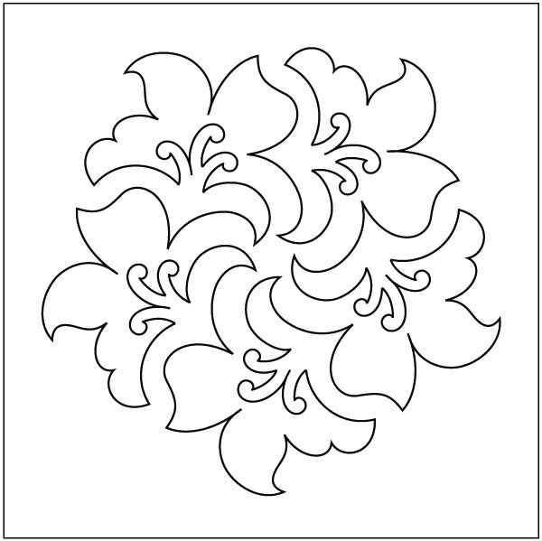 Орнаменты и узоры трафареты