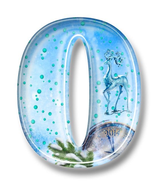 Новогодние цифры