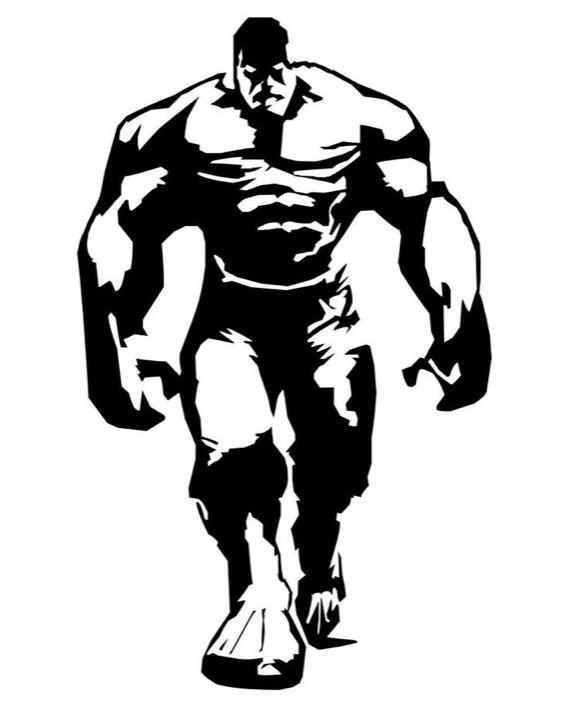 Халк для плоттера