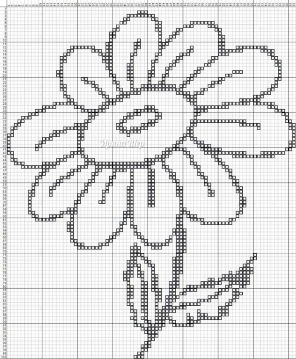 Рисунок для вышивки простой