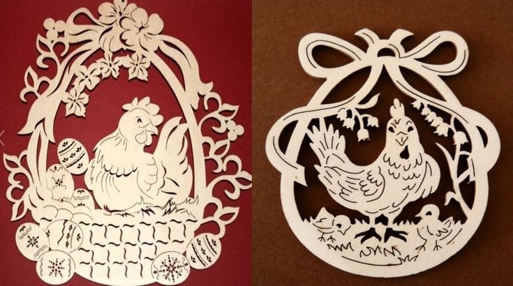 Пасхальные вытынанки