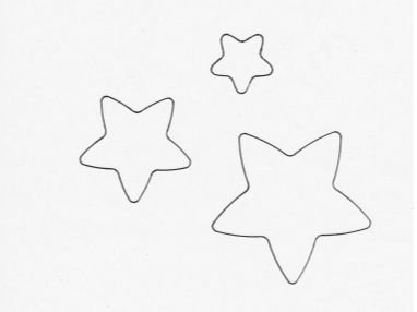 Трафарет для пряников Звездочка