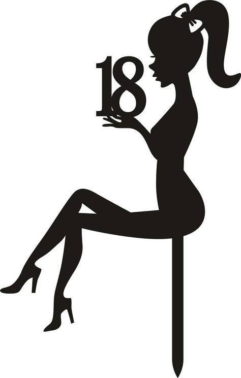 Силуэт девушки