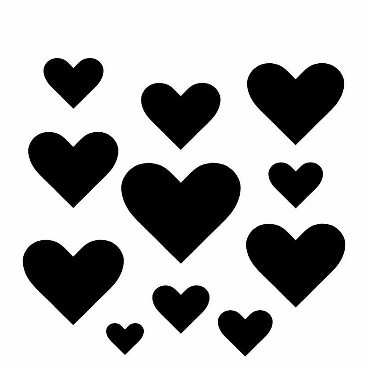 Сердечки для плоттера