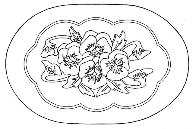 Жостовский поднос поэтапное рисование