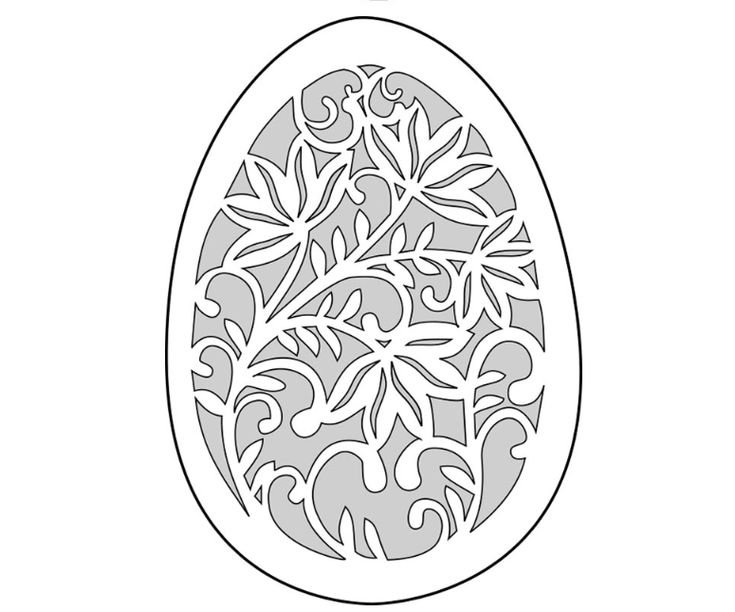 Трафареты к Пасхе для вырезания