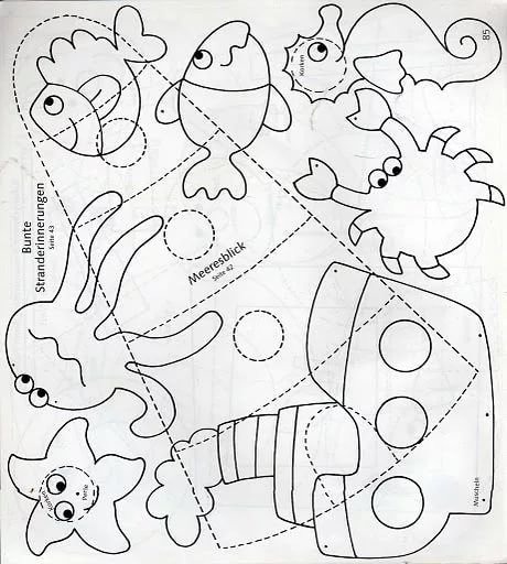 Странички для развивающей книжки