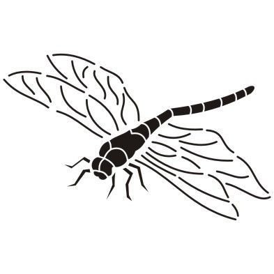 Трафареты насекомых для вырезания