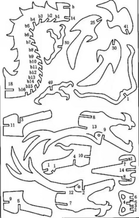 Поделки из дерева чертежи