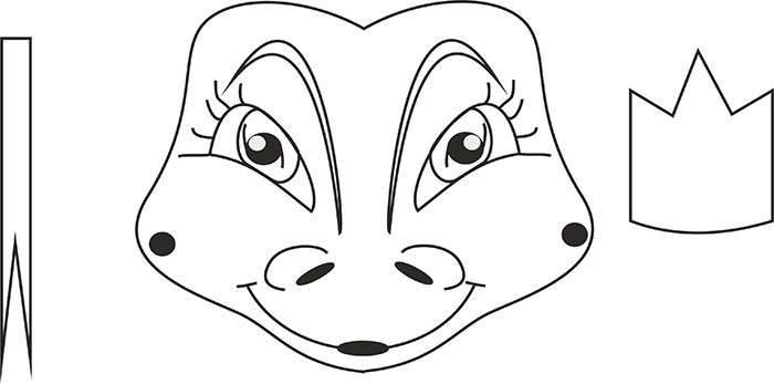 Маска щуки из бумаги своими руками