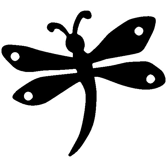 Наклейки "Стрекозы"