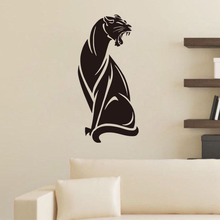 Трафареты для стен животные