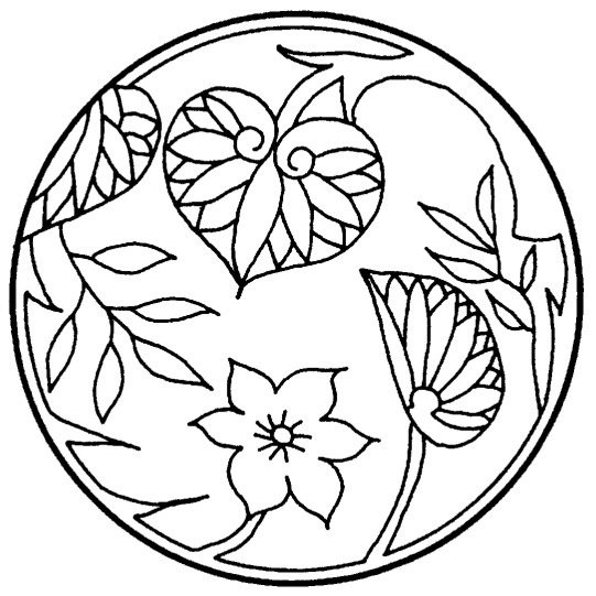 Орнамент в круге