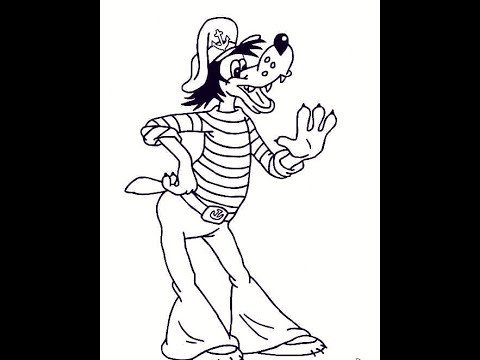 Волк и заяц раскраска