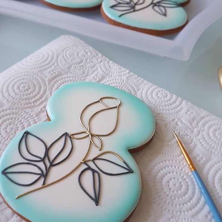 Роспись пряников айсингом мастер класс