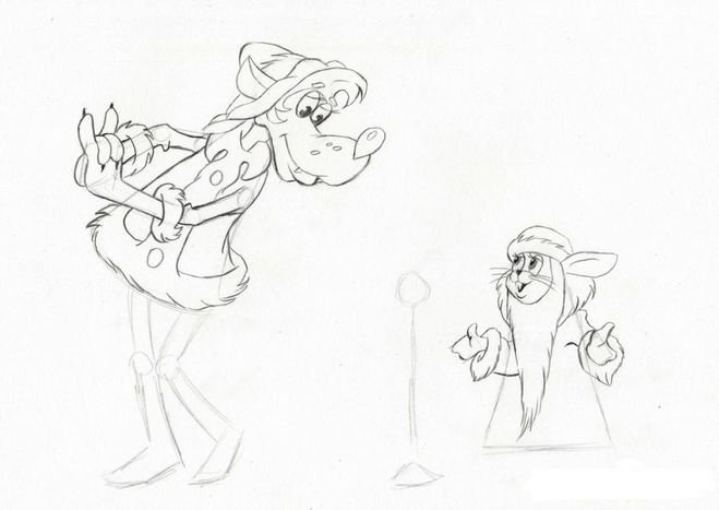 Волк Снегурочка