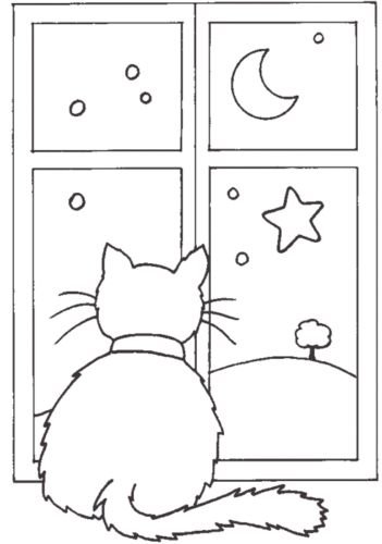 Окно раскраска для детей