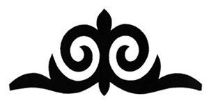 казахский орнамент бараний рог