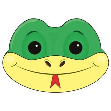 Маска лягушки для детей