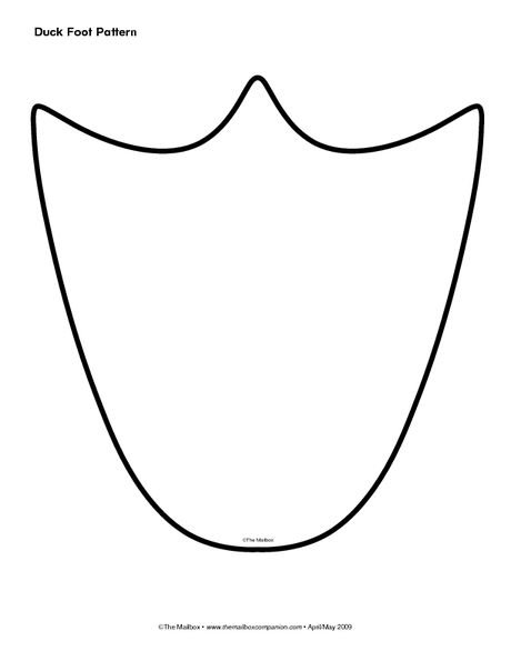 Клюв для костюма гуся