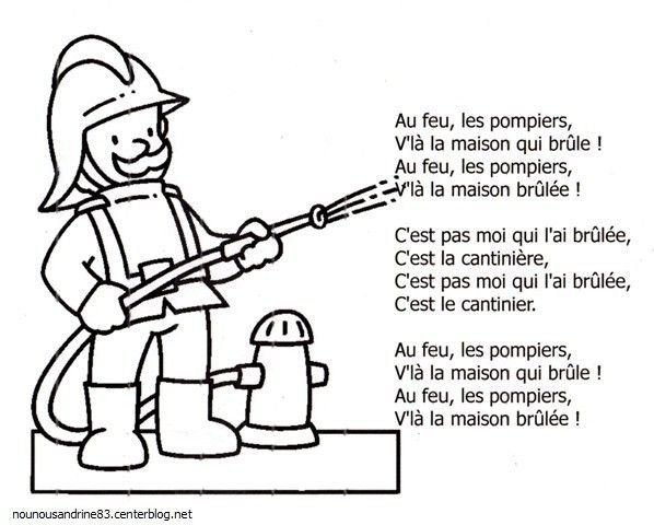 Пожарный раскраска для малышей