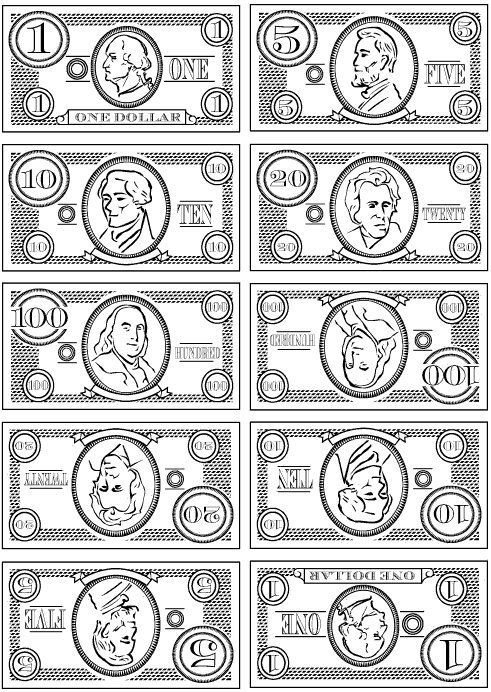 Игрушечные деньги для детей