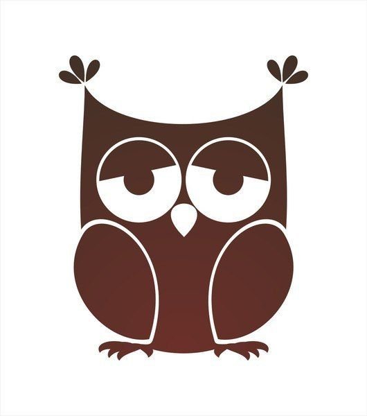 Силуэт Совы