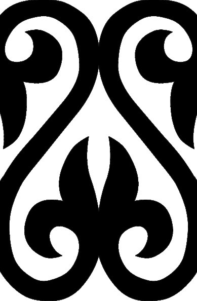 Казахский орнамент ою