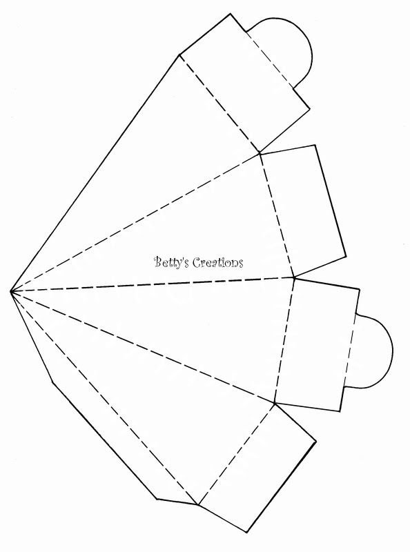 Коробочка в виде конуса