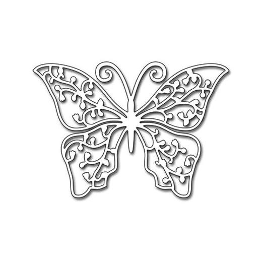 Вытынанка бабочка