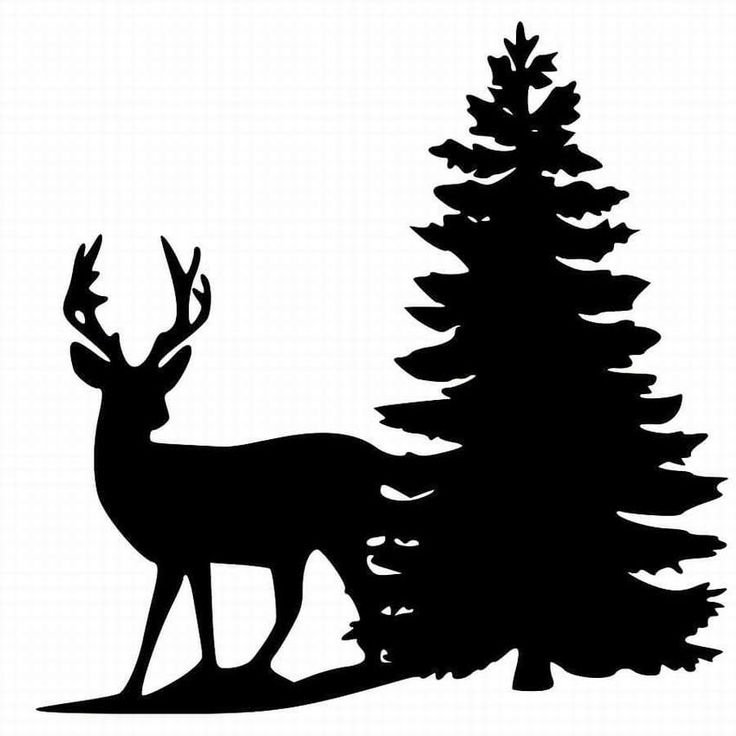 Новогодние силуэты