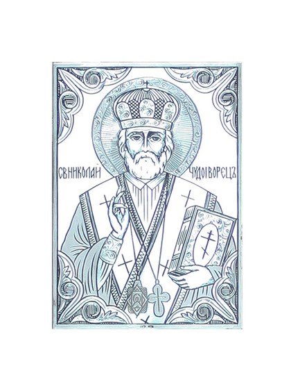 Николай угодник тату эскиз