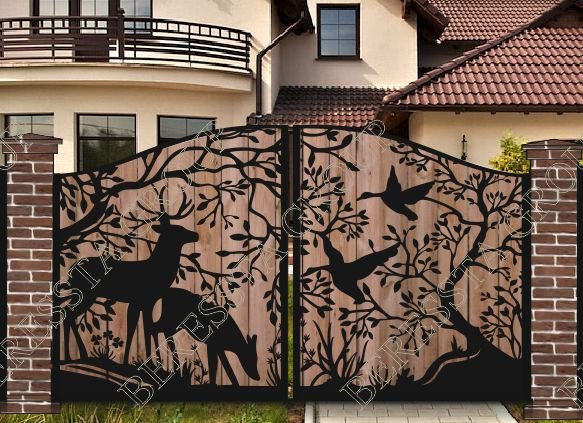 Забор рисунок