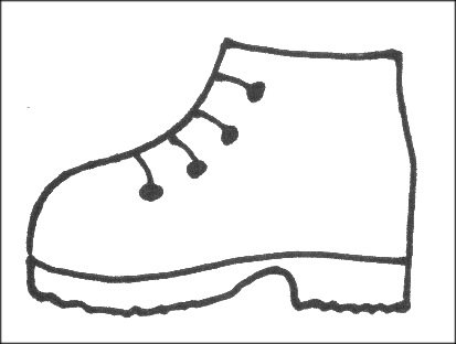 Шаблон башмака