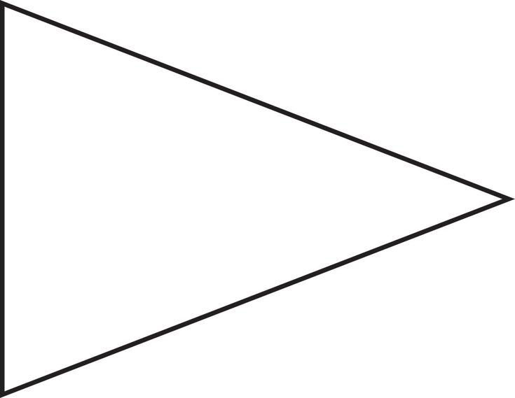 Флажок трафарет