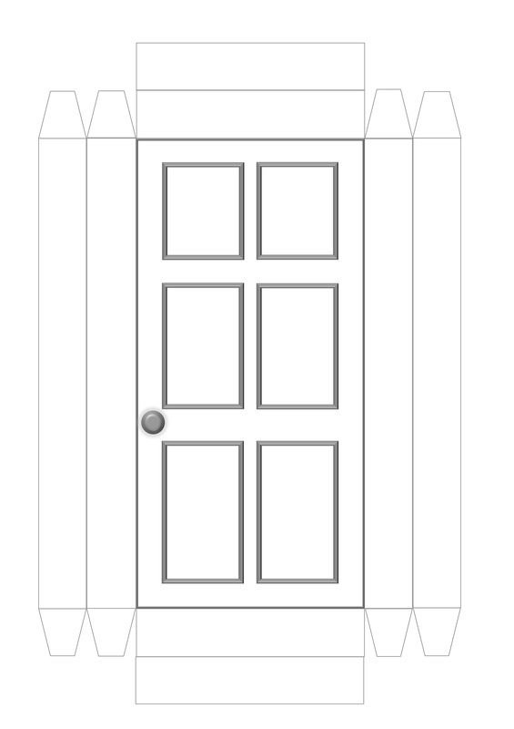 Трафарет "окна"