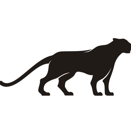 Стилизованная пантера