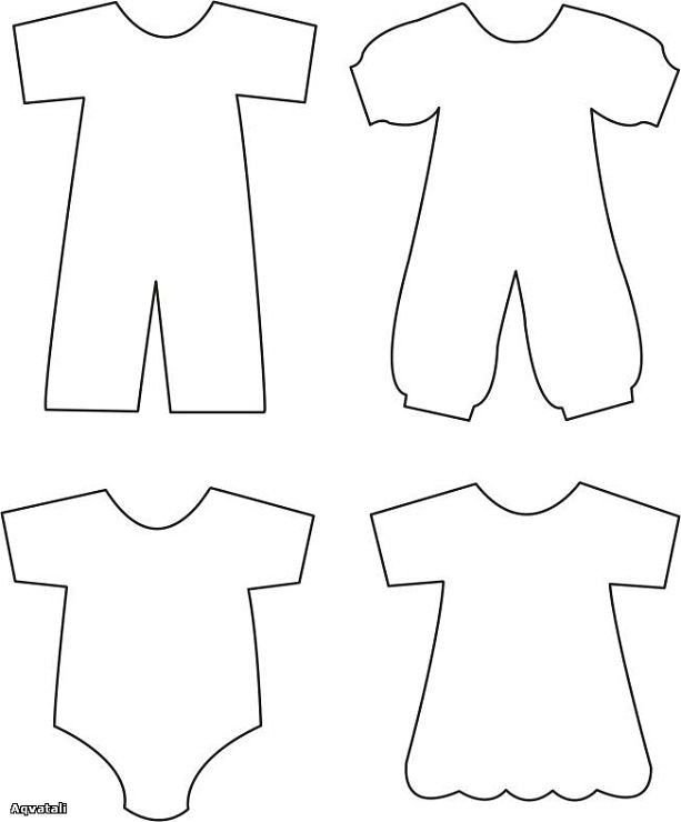 Кукла трафарет для одежды