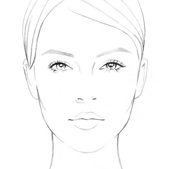 лицо карандашом