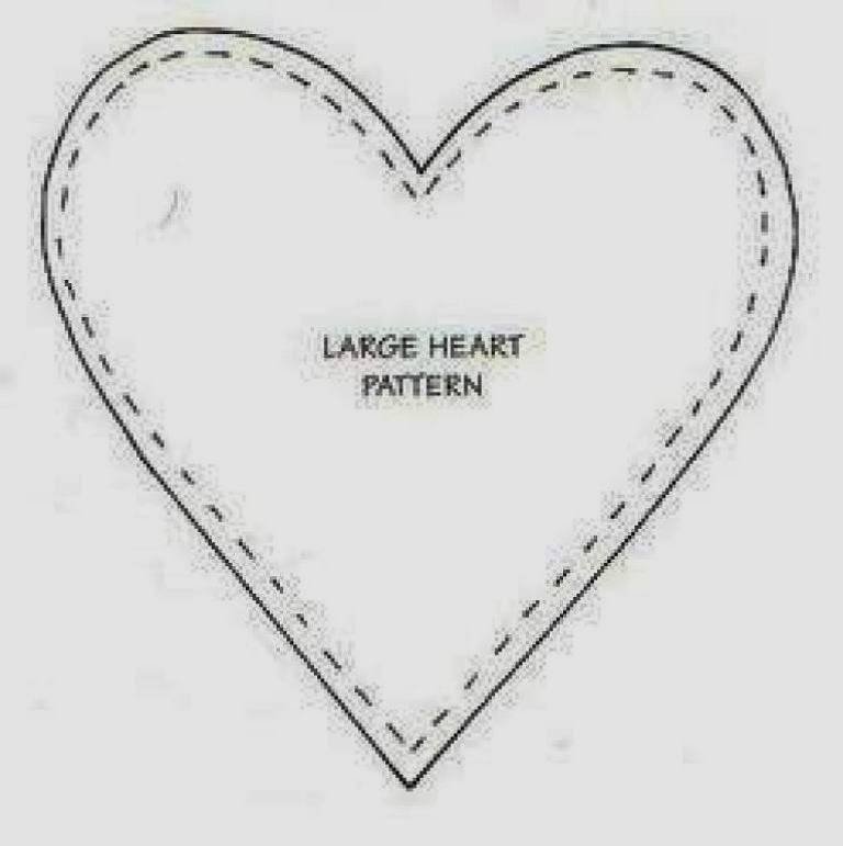 Лекало сердечко