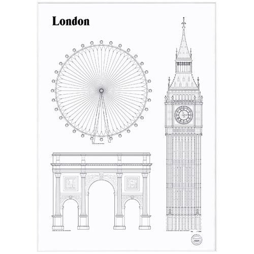 Башня Биг Бен чертеж