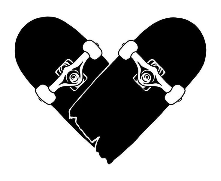 Скейтборд эскиз