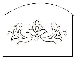 Татарский орнамент калфак