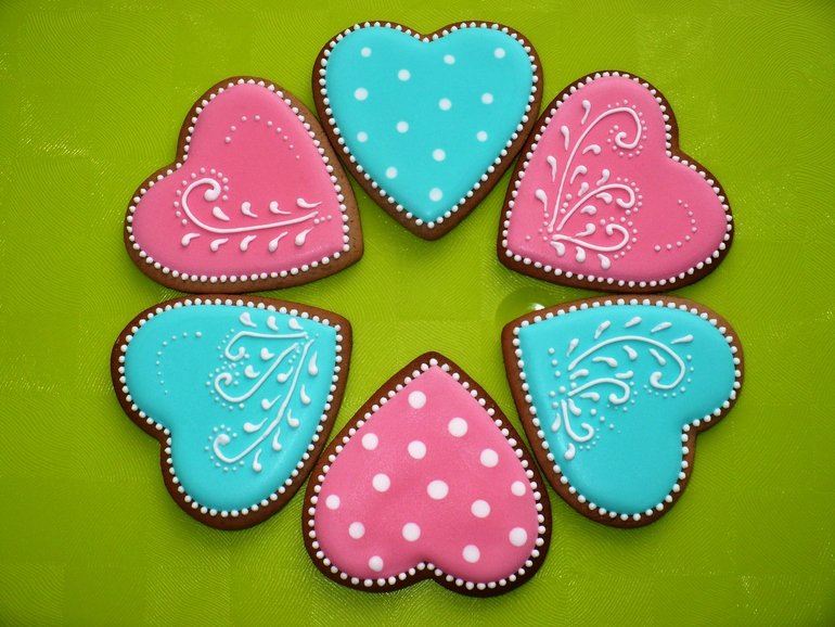 Роспись имбирных пряников