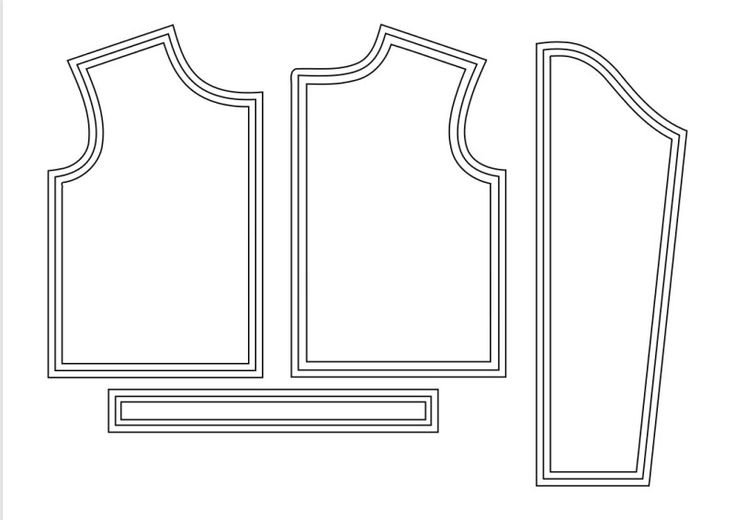 Макет лекал