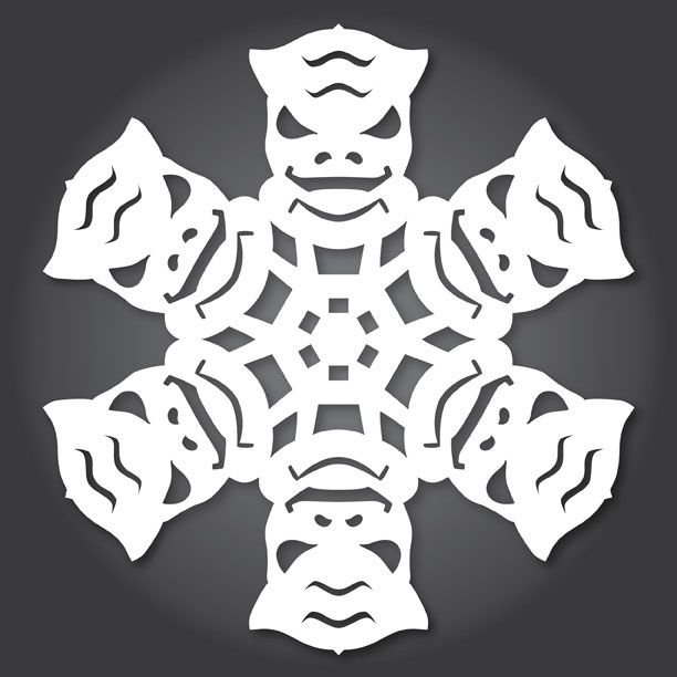 Снежинка йода