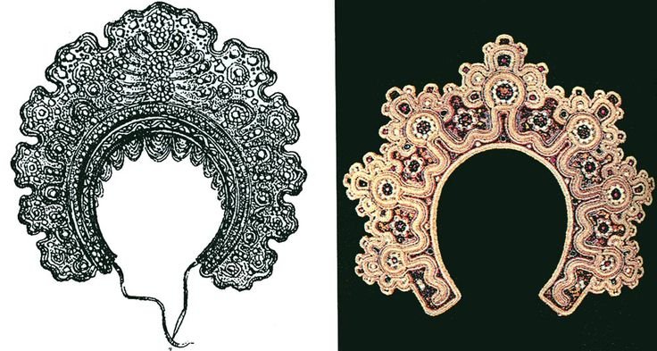 Корона венец кокошник