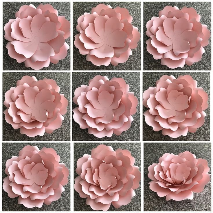 Вафельные цветы для торта